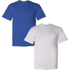 image:imageGildan G830 56 oz Ultra Blend 5050 Pocket TShirt  Navy  XXXLarge1 Royal  1 White