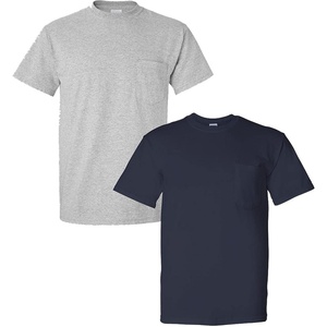 image:imageGildan G830 56 oz Ultra Blend 5050 Pocket TShirt  Navy  XXXLarge1 Sport Grey  1 Navy