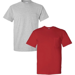 image:imageGildan G830 56 oz Ultra Blend 5050 Pocket TShirt  Navy  XXXLarge1 Sport Grey  1 Red