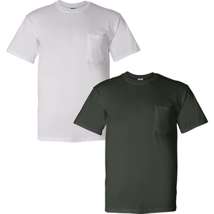 image:imageGildan G830 56 oz Ultra Blend 5050 Pocket TShirt  Navy  XXXLarge1 White  1 Forest Green