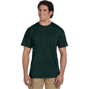 image:imageGildan G830 56 oz Ultra Blend 5050 Pocket TShirt  Navy  XXXLargeForest Green