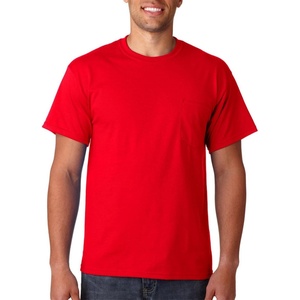 image:imageGildan G830 56 oz Ultra Blend 5050 Pocket TShirt  Navy  XXXLargeRed