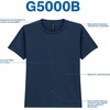image:imageGildan UnisexChild Gildan Youth Heavy Cotton TShirt Style G5000b 2Pack