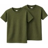 image:imageGildan UnisexChild Gildan Youth Heavy Cotton TShirt Style G5000b 2PackMilitary Green
