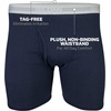image:imageGildan Mens Underwear Cotton Stretch Boxer Briefs MultipackMixed Navy 4pack