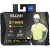image:imageGildan Unisex Adult DryBlend Workwear TShirts with Pocket 2PackS Orange