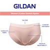 image:imageGildan Womens Cotton Stretch Hipster UnderwearEgretCorkTurbulence 6pack