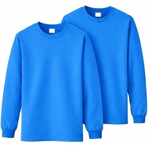 image:imageGildan Adult Ultra Cotton Long Sleeve TShirt Style G2400 MultipackSapphire