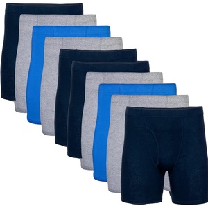 image:imageGildan Mens Underwear Covered Waistband Boxer Briefs MultipackMixed Royal