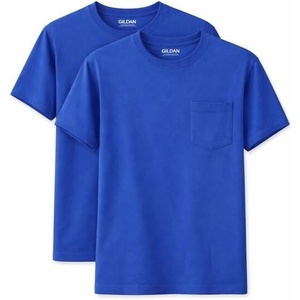 image:imageGildan Unisex Adult DryBlend Workwear TShirts with Pocket 2PackRoyal