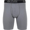 image:imageGildan Mens Underwear Cotton Stretch Boxer Briefs MultipackGrey FlannelBlack Soot