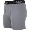 image:imageGildan Mens Underwear Cotton Stretch Boxer Briefs MultipackGrey FlannelBlack Soot