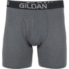 image:imageGildan Mens Underwear Cotton Stretch Boxer Briefs MultipackHthr Dark GreyHthr NavyShapesBlue