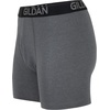 image:imageGildan Mens Underwear Cotton Stretch Boxer Briefs MultipackHthr Dark GreyHthr NavyShapesBlue