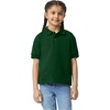 image:imageGildan Kids DryBlend Short Sleeve Polo Style G8800b 3PackForest Green
