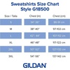 image:imageGildan Adult Fleece Hoodie Sweatshirt Style G18500 MultipackHeather Sport Scarlet Red 1pack