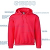 image:imageGildan Adult Fleece Hoodie Sweatshirt Style G18500 MultipackRed 24pack