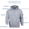 image:imageGildan Adult Fleece Hoodie Sweatshirt Style G18500 MultipackS Orange 1pack