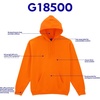 image:imageGildan Adult Fleece Hoodie Sweatshirt Style G18500 MultipackSand