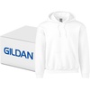 image:imageGildan Adult Fleece Hoodie Sweatshirt Style G18500 MultipackWhite 24pack