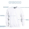 image:imageGildan Unisex Adult Fleece Crewneck Sweatshirt Style G18000 MultipackWhite