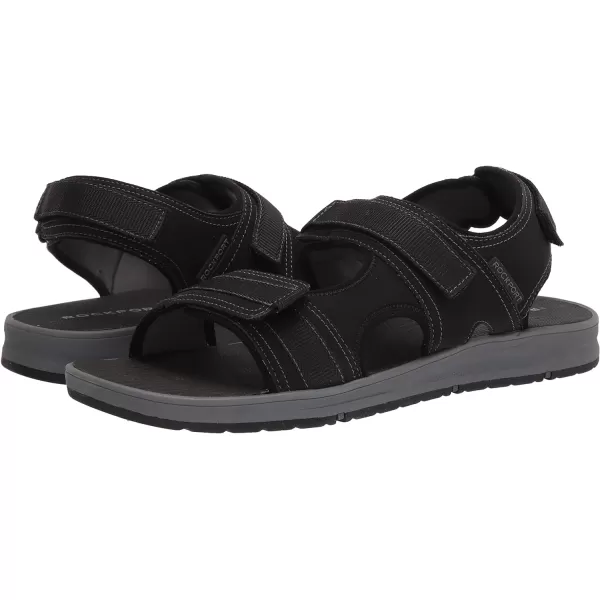 Rockport Men's Lucky Bay Sport 3 Strap Sandal