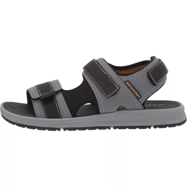 Rockport Men's Lucky Bay Sport 3 Strap Sandal