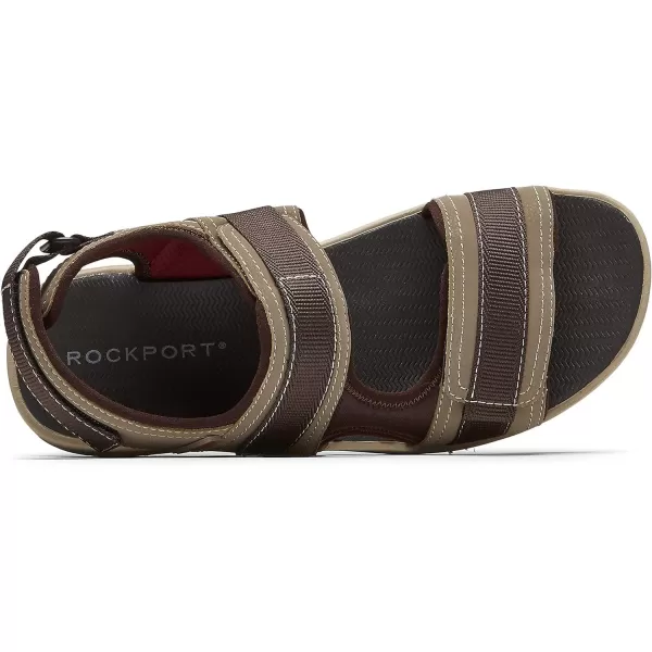 Rockport Men's Lucky Bay Sport 3 Strap Sandal