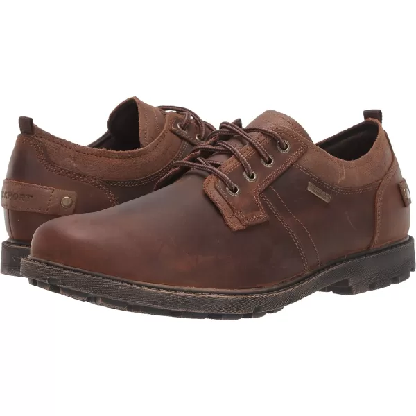 Rockport Men’s Rugged Bucks II Waterproof Plain Toe Oxford