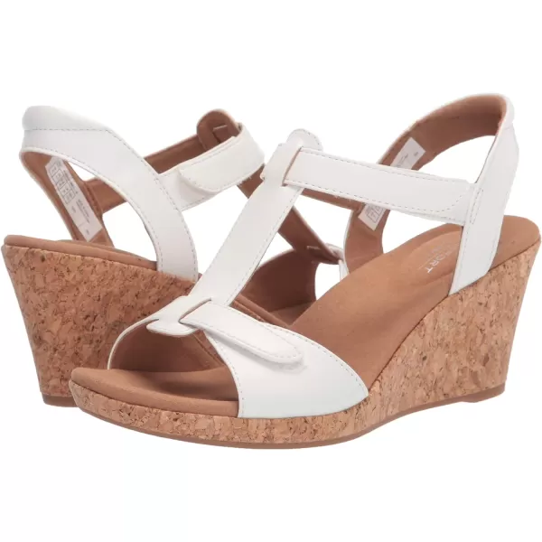 Rockport Women's Blanca T Strap Wedge Sandal