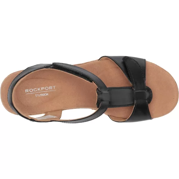 Rockport Women's Blanca T Strap Wedge Sandal