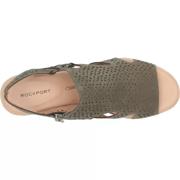 Rockport Women's Hadley Bungee Wedge Sandal