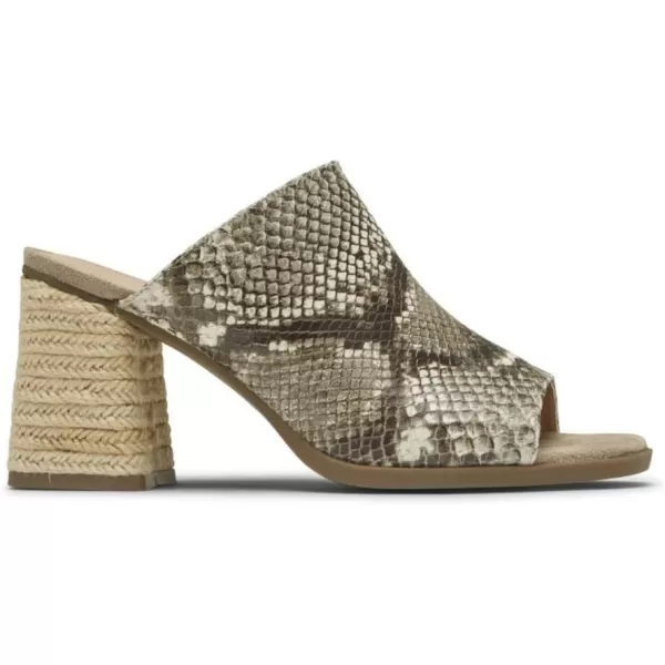 Rockport Women's Total Motion Amara Slide Espadrille Wedge Sandal