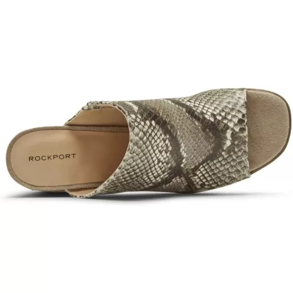 Rockport Women's Total Motion Amara Slide Espadrille Wedge Sandal