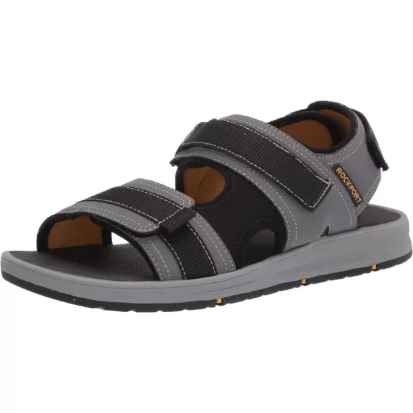 Rockport Men's Lucky Bay Sport 3 Strap Sandal