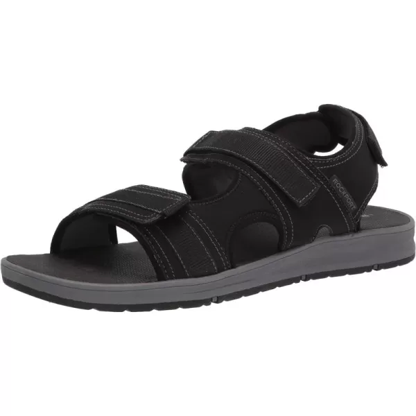 Rockport Men's Lucky Bay Sport 3 Strap Sandal