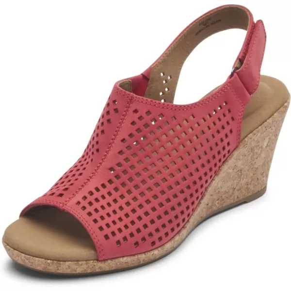 Rockport Women's Briah Perf Sling Wedge Sandal