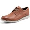 imageRockport Mens Garett Plain Toe OxfordCaramel Leather