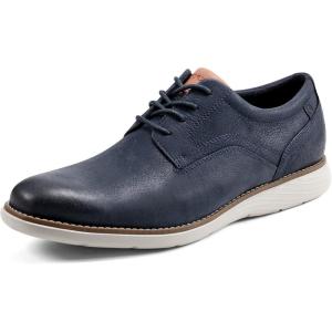 imageRockport Mens Garett Plain Toe OxfordDark Blue Leather