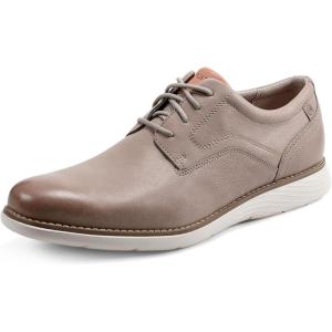 imageRockport Mens Garett Plain Toe OxfordTaupe Leather