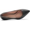 imageRockport Womens Total Motion 75mm Pointed Toe PumpBlack Texture Leather