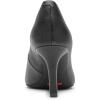 imageRockport Womens Total Motion 75mm Pointed Toe PumpBlack Texture Leather