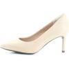 imageRockport Womens Total Motion 75mm Pointed Toe PumpNeutral Beige Leather