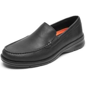 imageRockport Mens Palmer Venetian LoaferBlack Tumbled
