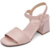 imageRockport Womens Farrah 2Piece Heeled SandalPink Leather