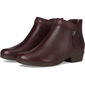 imageRockport Womens Carly Bootie Ankle BootDark Red Leather