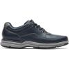 imageRockport Mens World Tour Classic Walking ShoeNew Dress Blues Leather