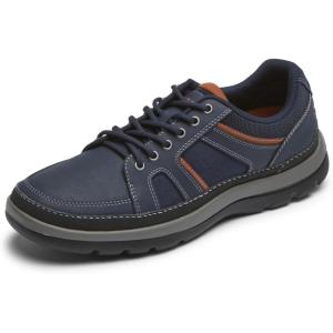 imageRockport Mens Get Your Kicks Mudguard BlucherNavy 2 LeatherTextile