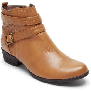 imageRockport Womens Carly Strap Boot AnkleTan