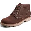 imageRockport Mens Seamus Waterproof Boot AnkleDark Brown Suede